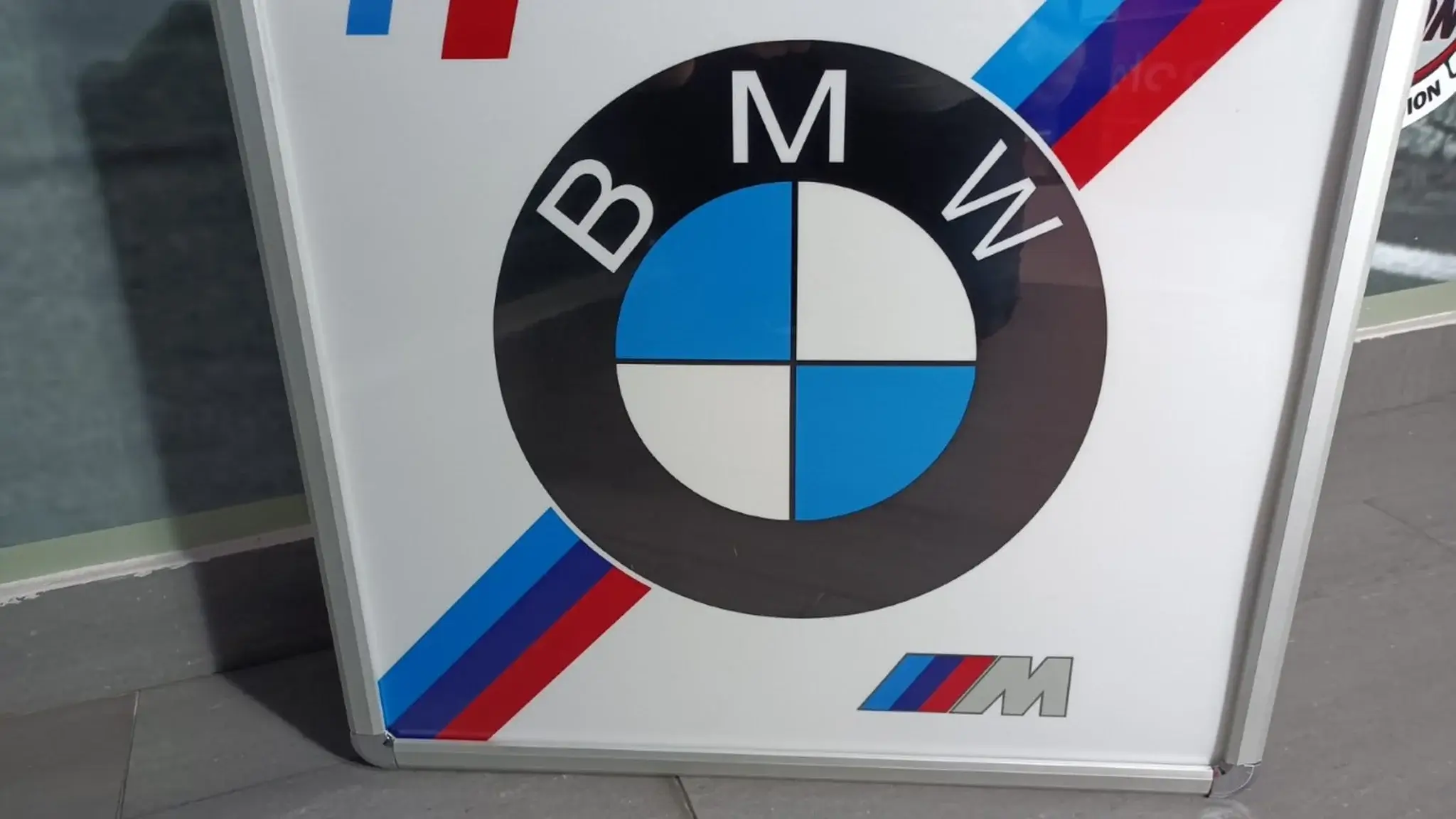 No Reserve BMW M Motorsport Sign | PCARMARKET