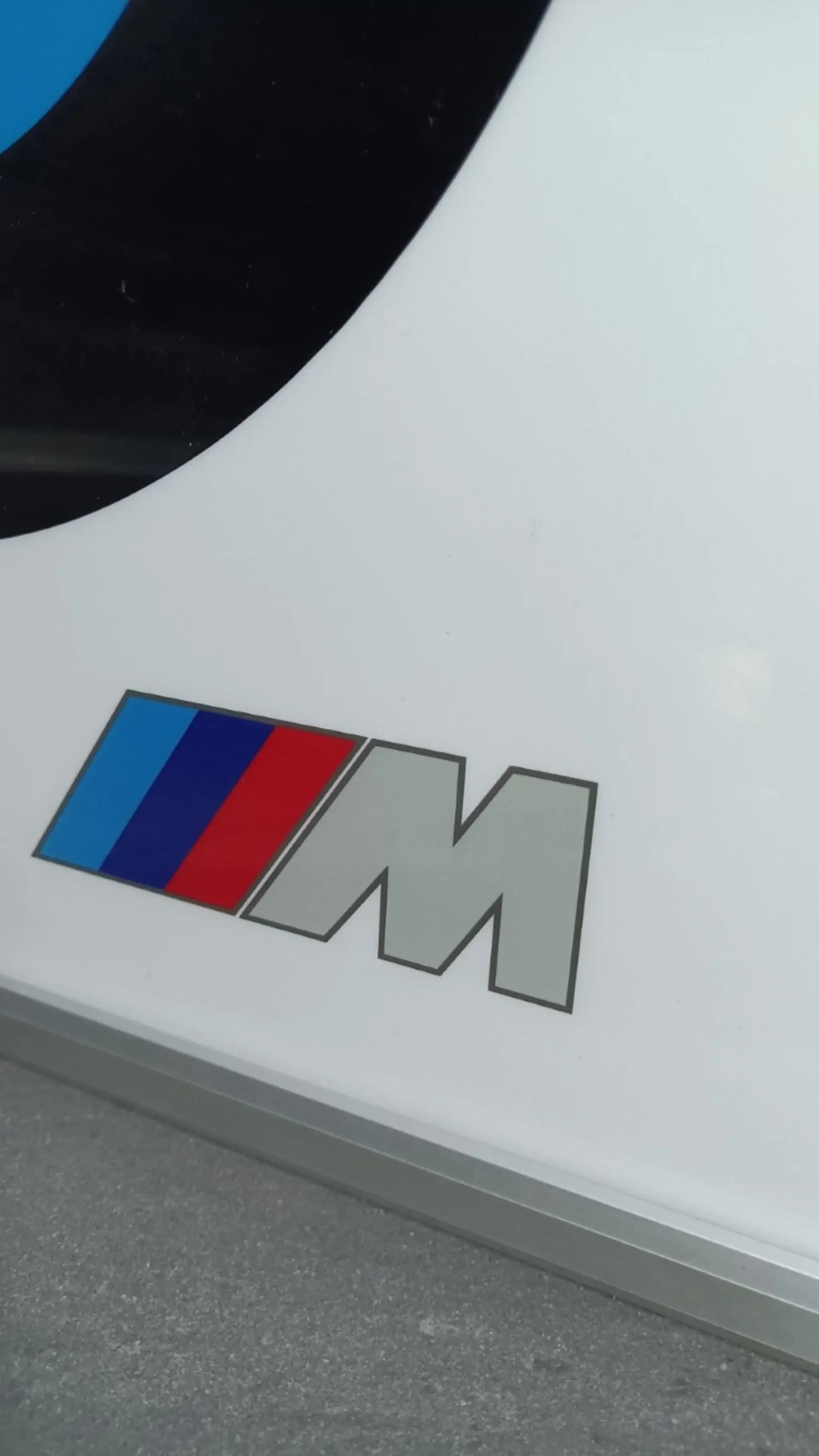 No Reserve BMW M Motorsport Sign | PCARMARKET