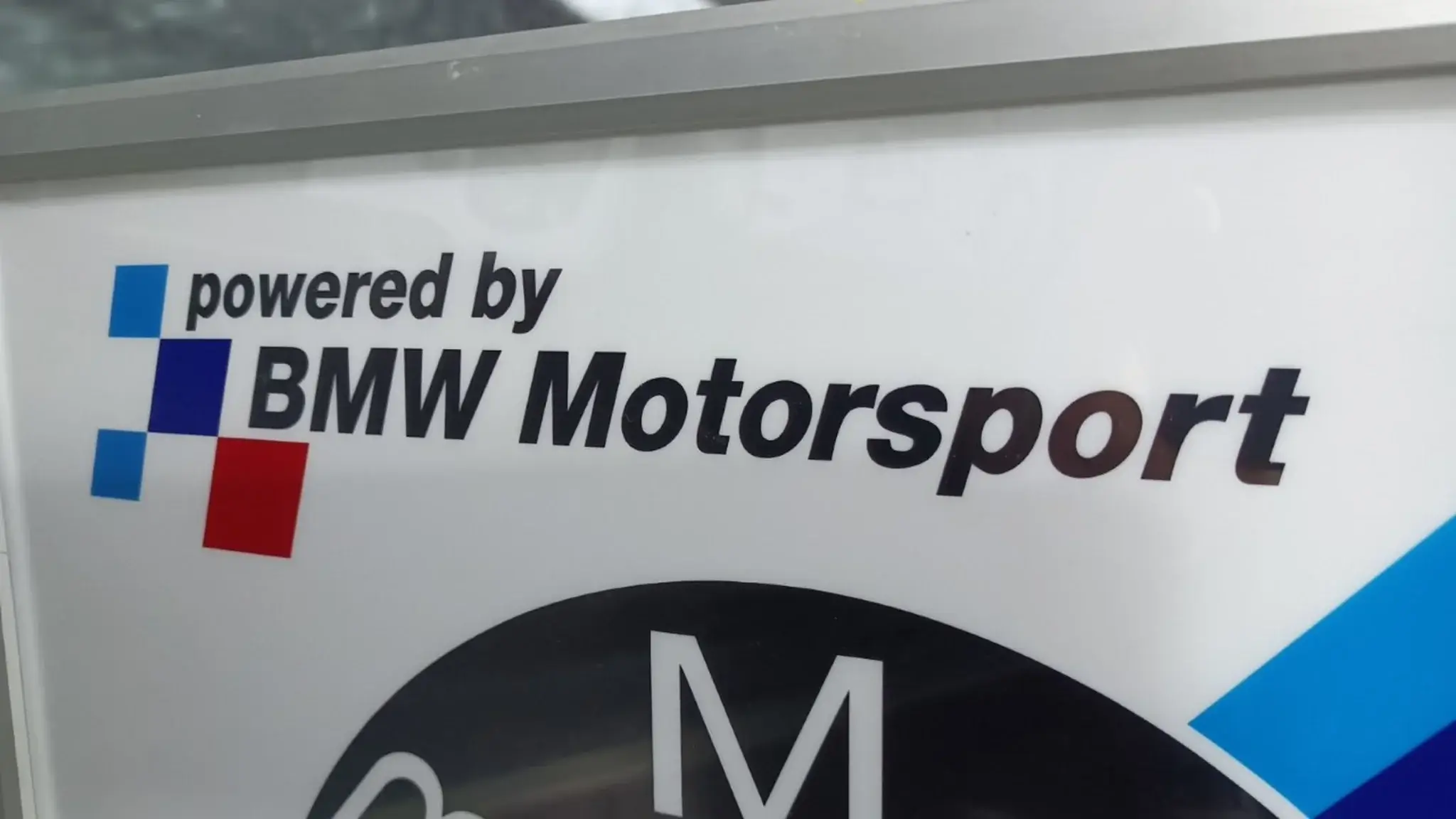 No Reserve BMW M Motorsport Sign | PCARMARKET