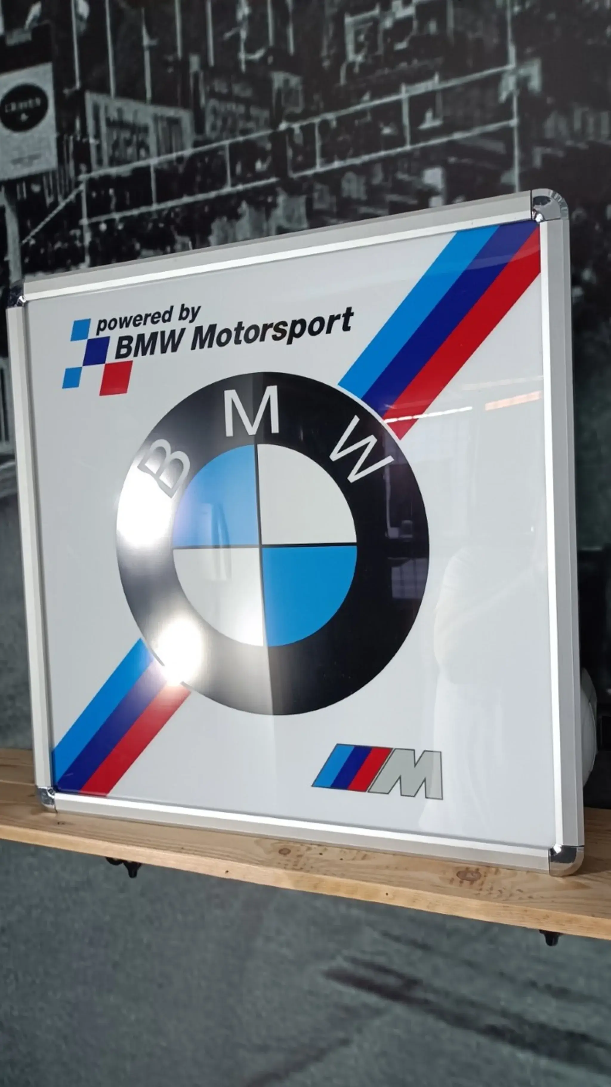 No Reserve BMW M Motorsport Sign | PCARMARKET