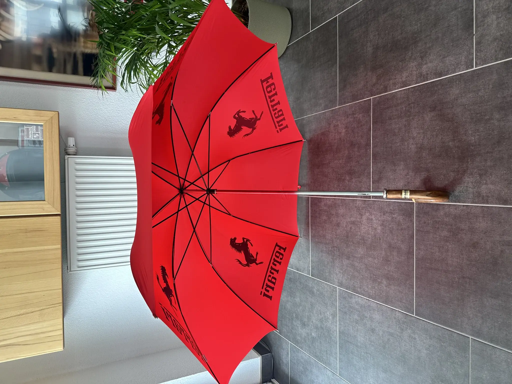 ferrari logo patio umbrellas for sale MP: Vintage 1980s Ferrari Umbrella
