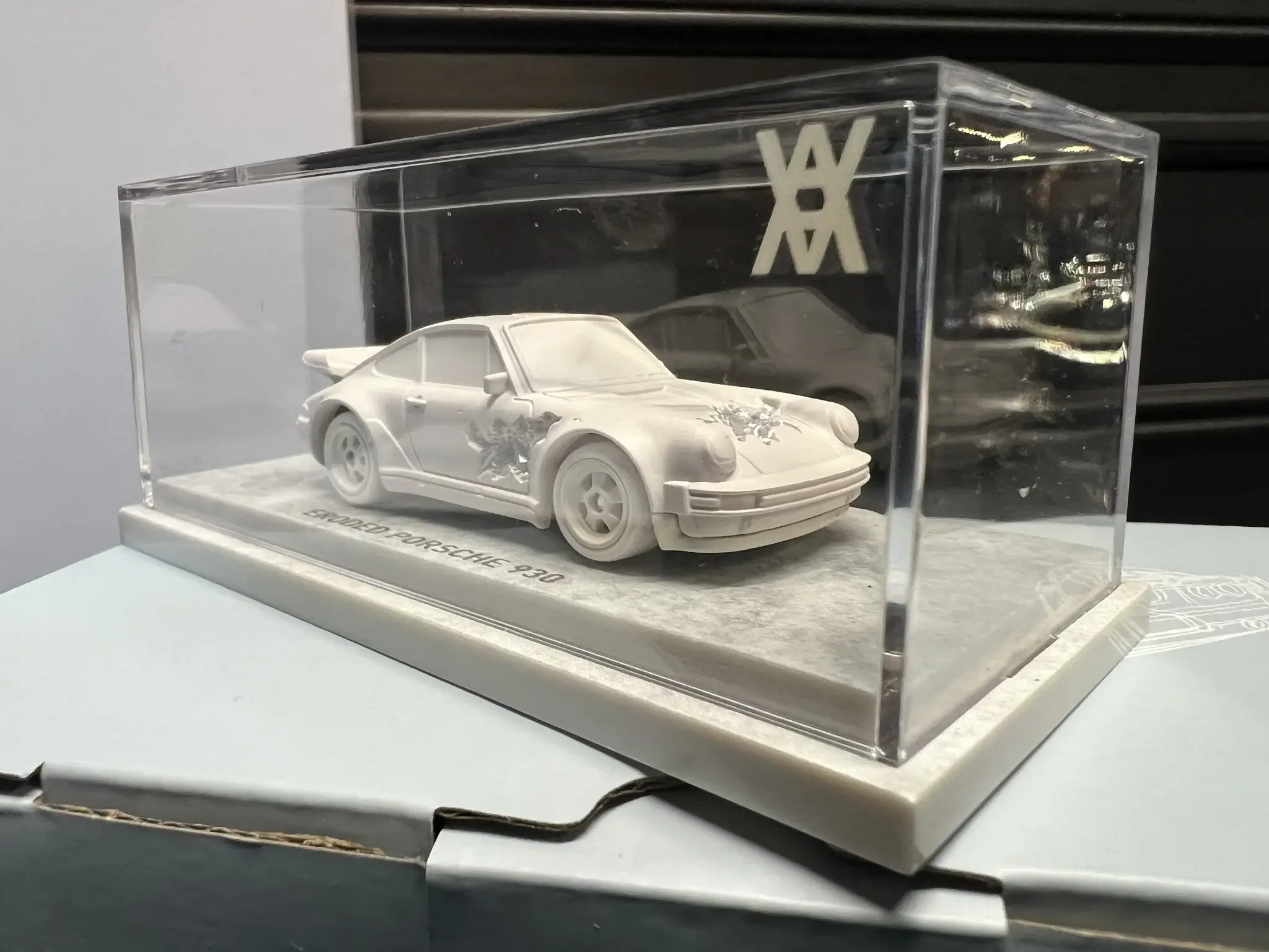 No Reserve Hot Wheels x Daniel Arsham Eroded Porsche 930 and Rally