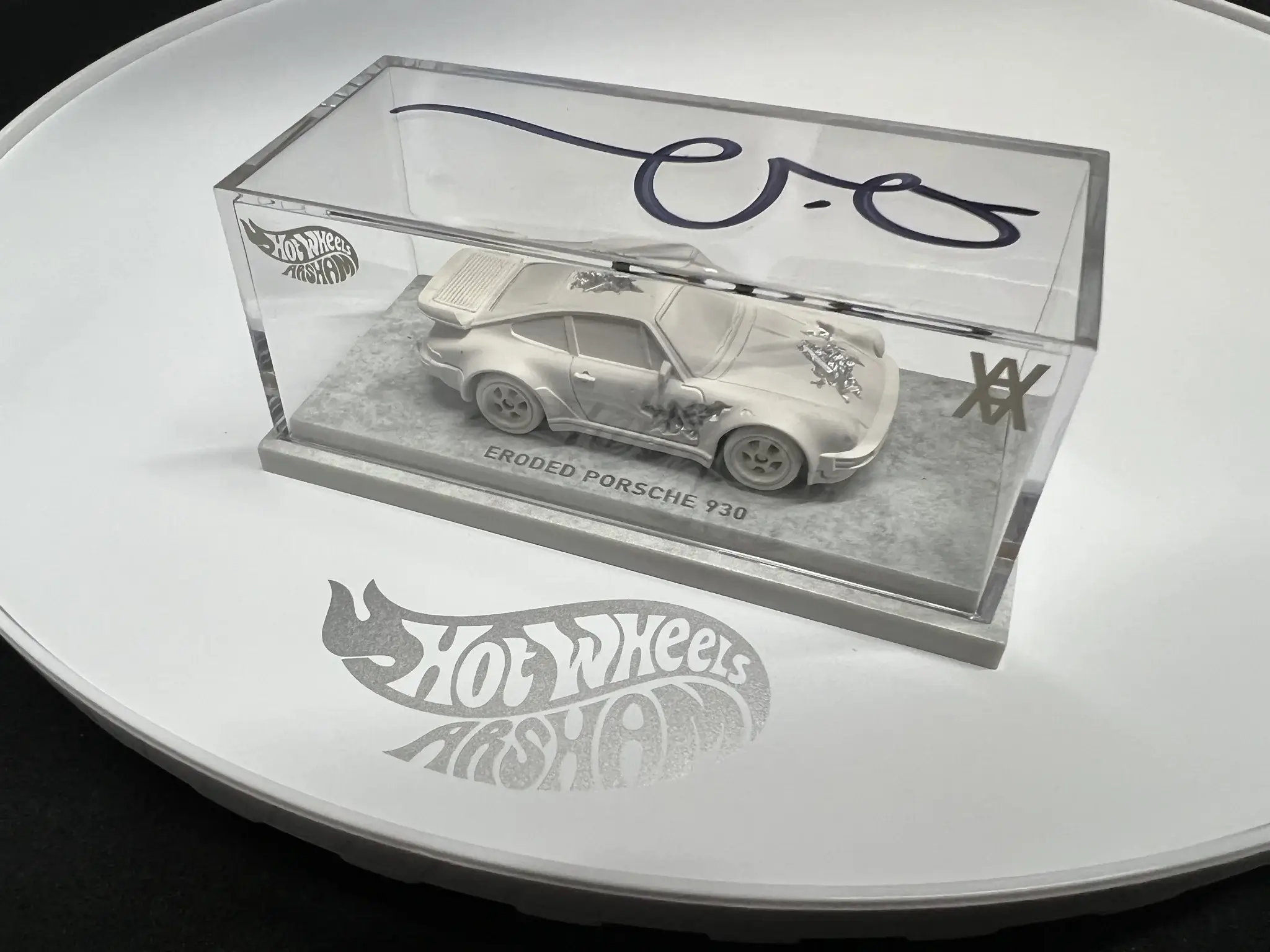 No Reserve Hot Wheels x Daniel Arsham Eroded Porsche 930 and Rally
