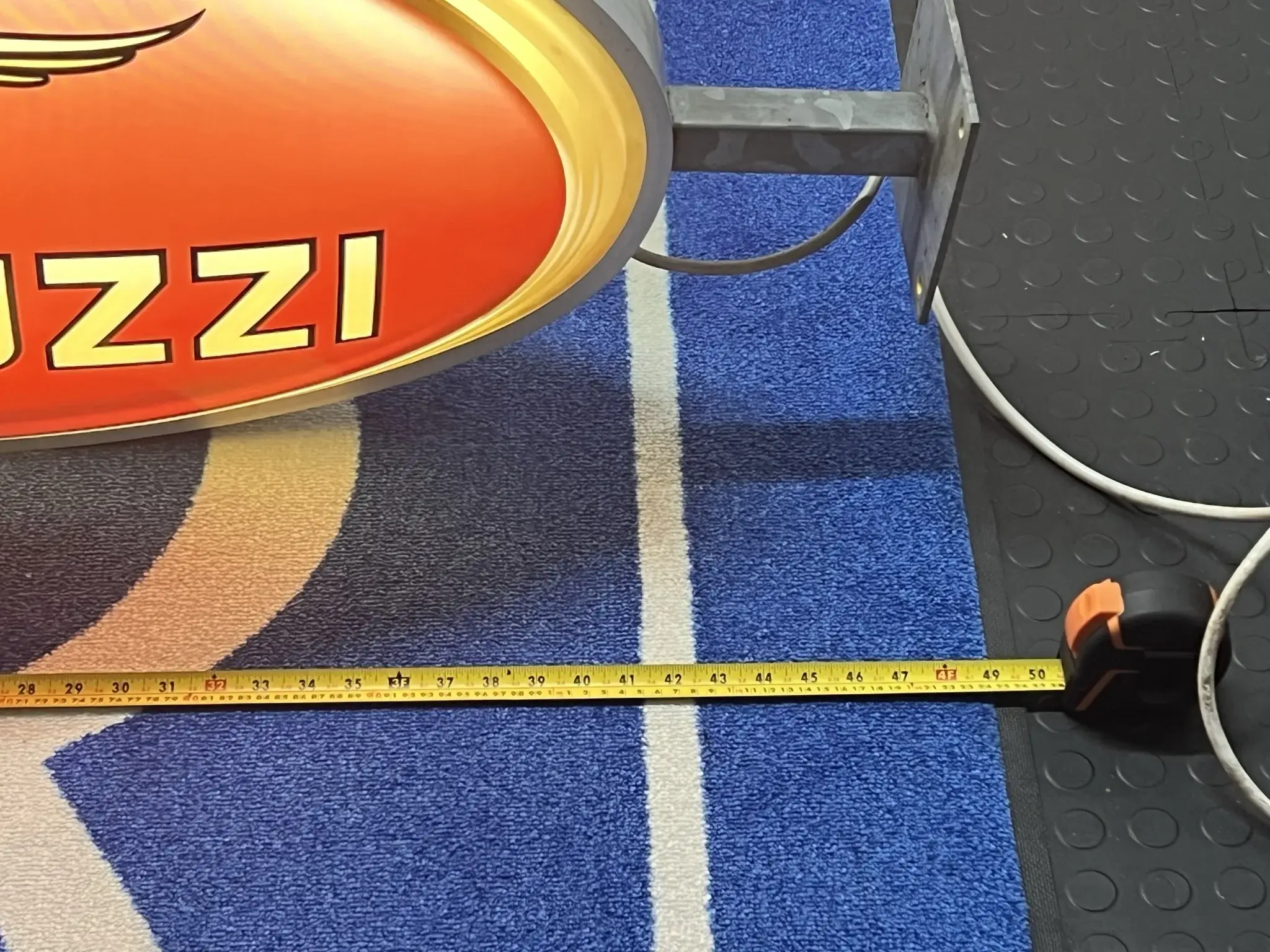 MP: Illuminated Double-sided Moto Guzzi Sign | PCARMARKET