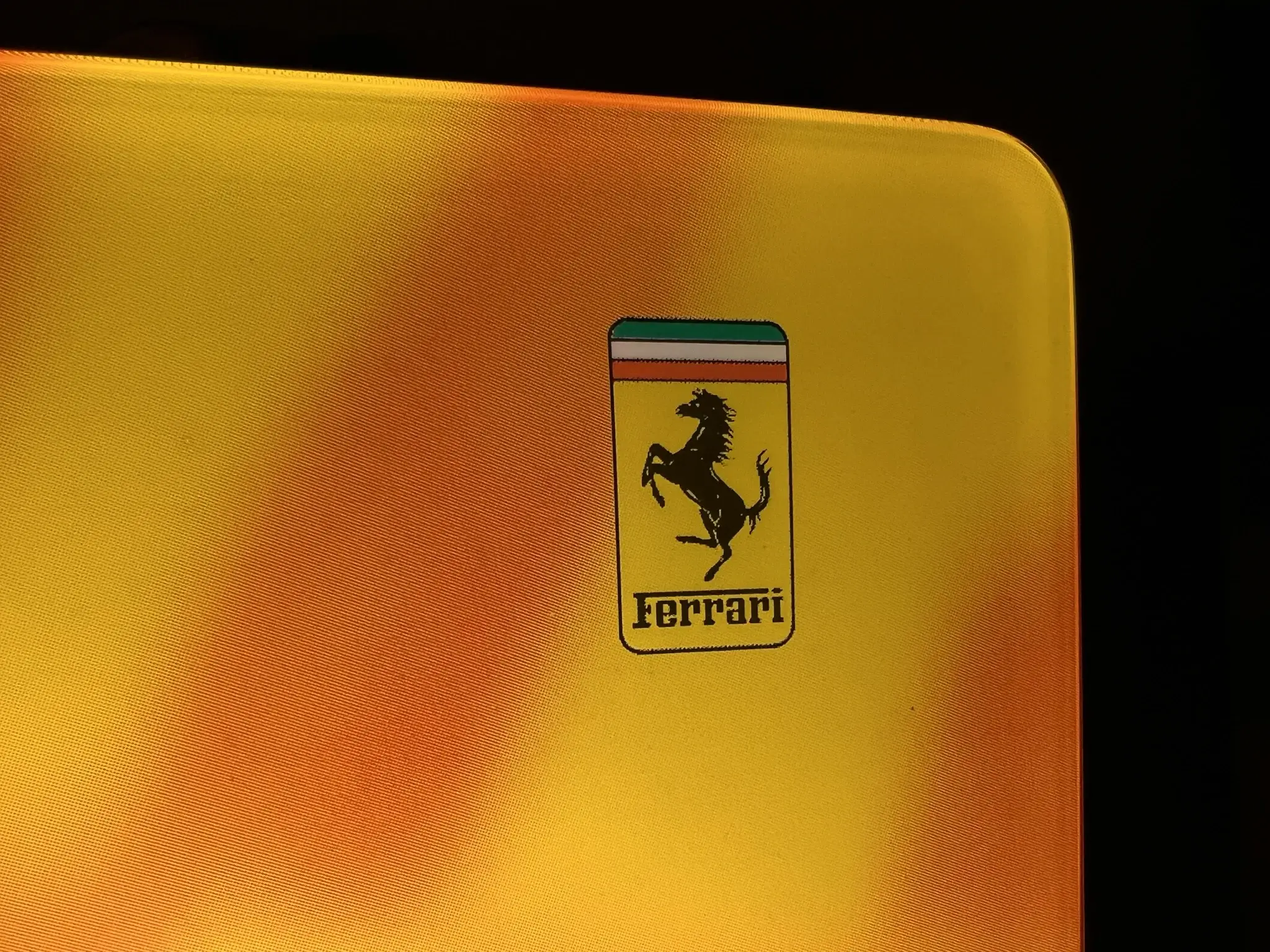 MP: Authentic 1990s Shell Helix & Ferrari Promotional Sign
