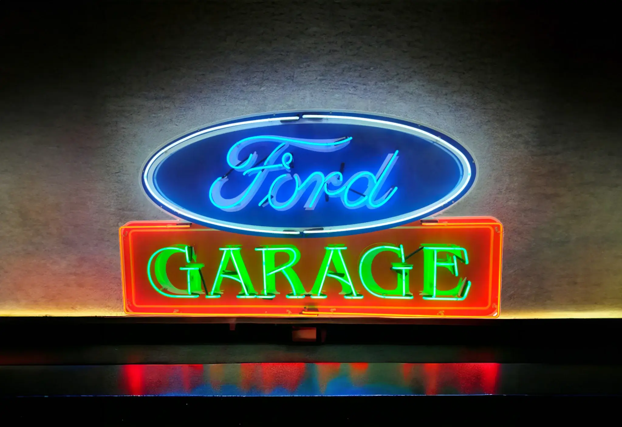 MP: Ford Garage Neon Sign | PCARMARKET