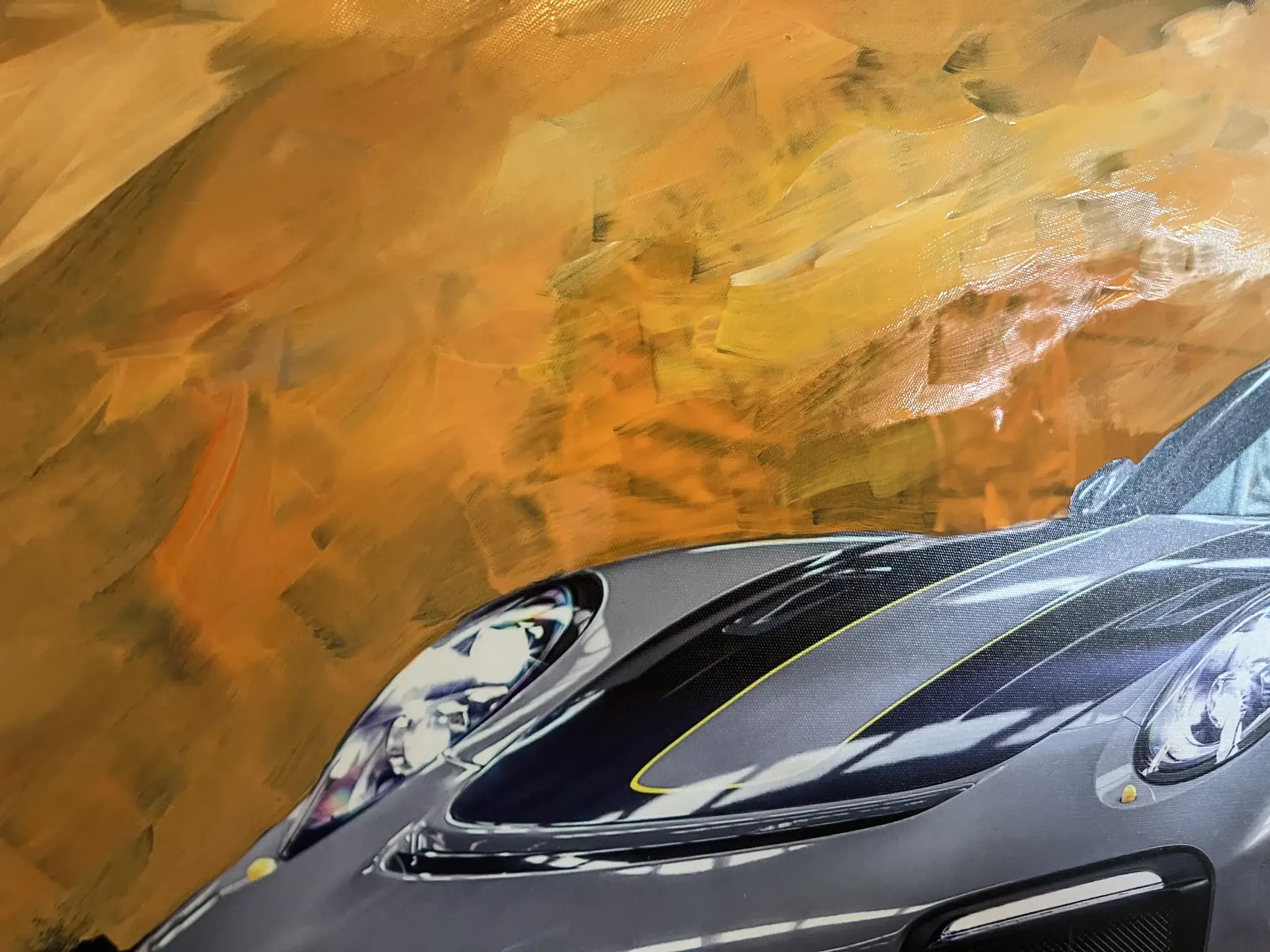 No Reserve Porsche 911 GT2 RS Painting | PCARMARKET