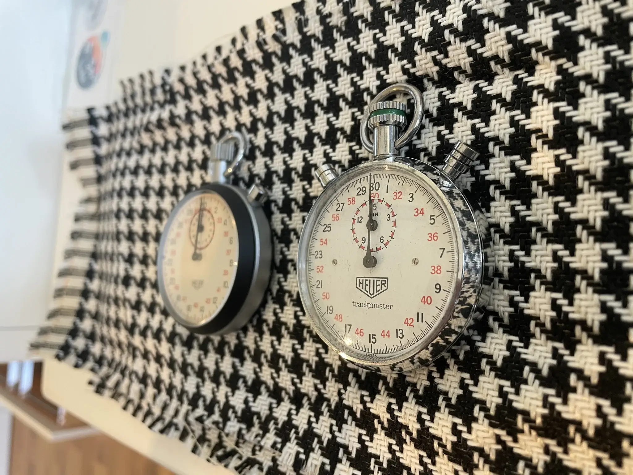 No Reserve Heuer Trackmaster 8032 & 7700 Stopwatch | PCARMARKET